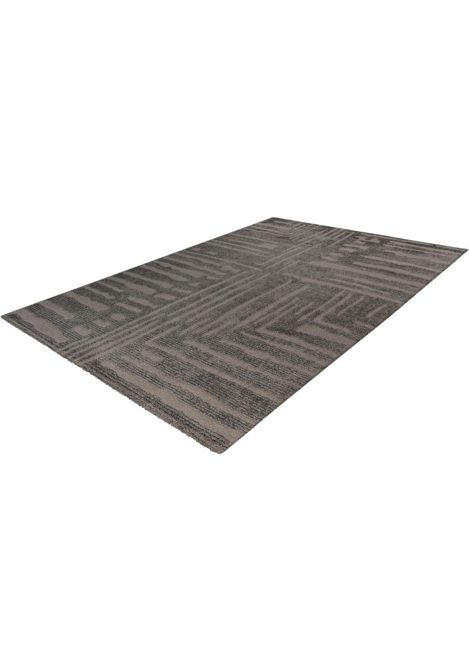 Tapis My Canyon 973 Effet 3D: Luxe & Confort | Taupe et Crème
