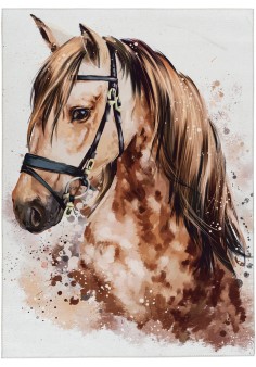 Tapis Cheval Marron