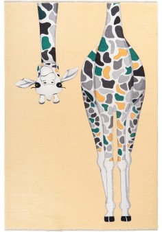 Tapis enfant girafe multicouleur - My Greta
