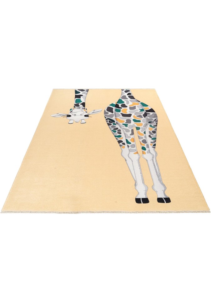 Tapis enfant girafe multicouleur - My Greta