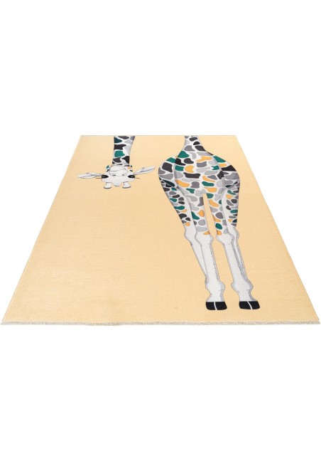 Tapis enfant girafe multicouleur - My Greta
