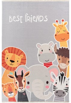 Tapis enfant les amis animaux - My Greta