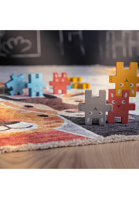 Tapis enfant les amis animaux - My Greta