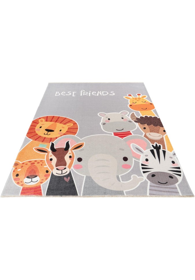 Tapis enfant les amis animaux - My Greta
