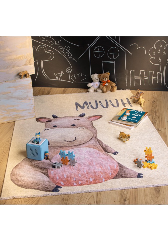 Tapis enfant vache - My Greta
