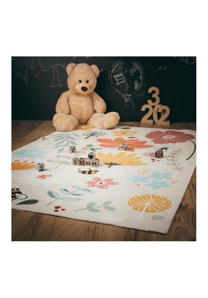 Tapis enfant Fleurs - My Greta