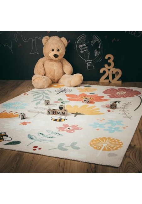 Tapis enfant Fleurs - My Greta
