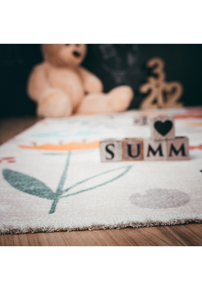 Tapis enfant Fleurs - My Greta