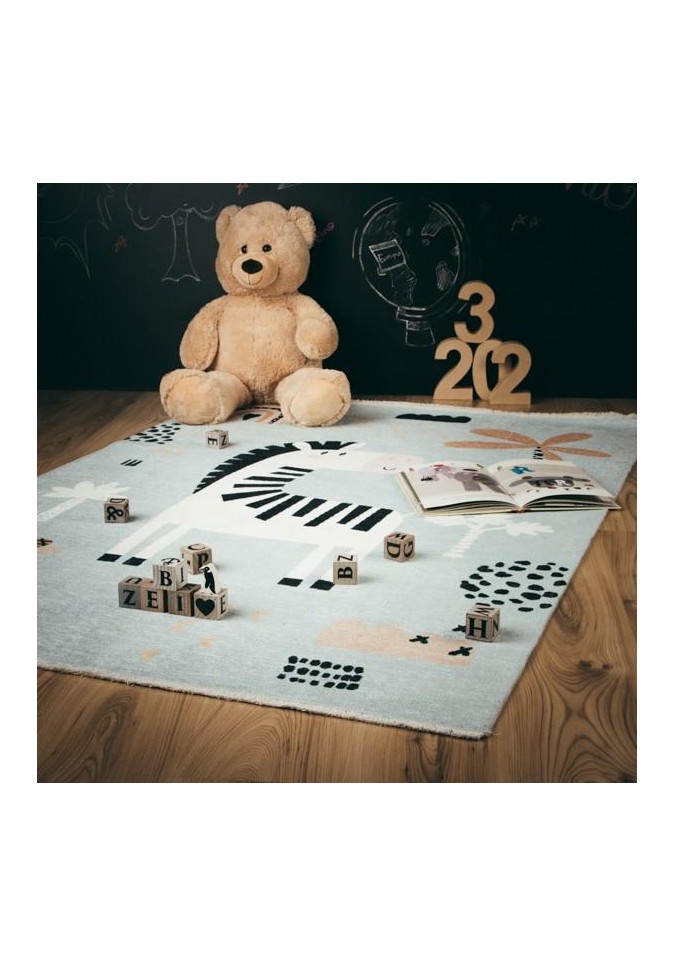 Tapis Enfant Zèbre My Greta – Confort & Style