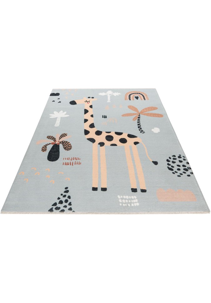 Tapis Enfant Girafe My Greta - Confort et pour Chambre d'Enfant