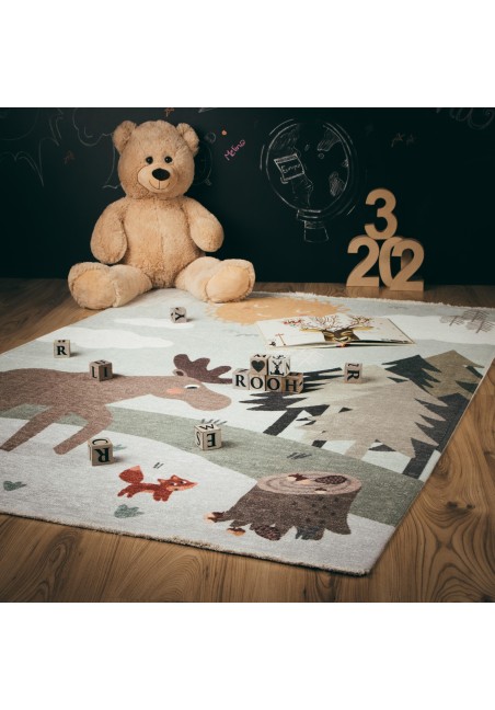 Tapis Enfant Cerf My Greta - Confort et Style