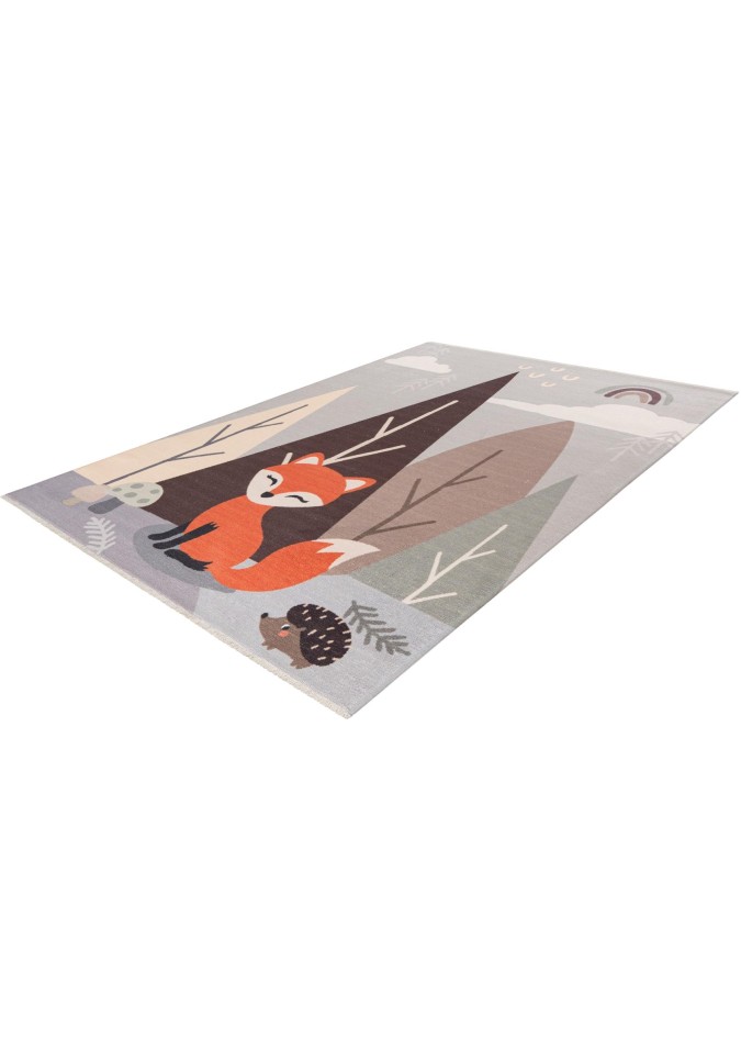 Tapis enfants renard  - Design Automnal
