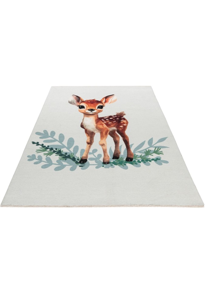 Tapis Enfants My Greta - Confort & Sécurité avec Design Biche Enchantée
