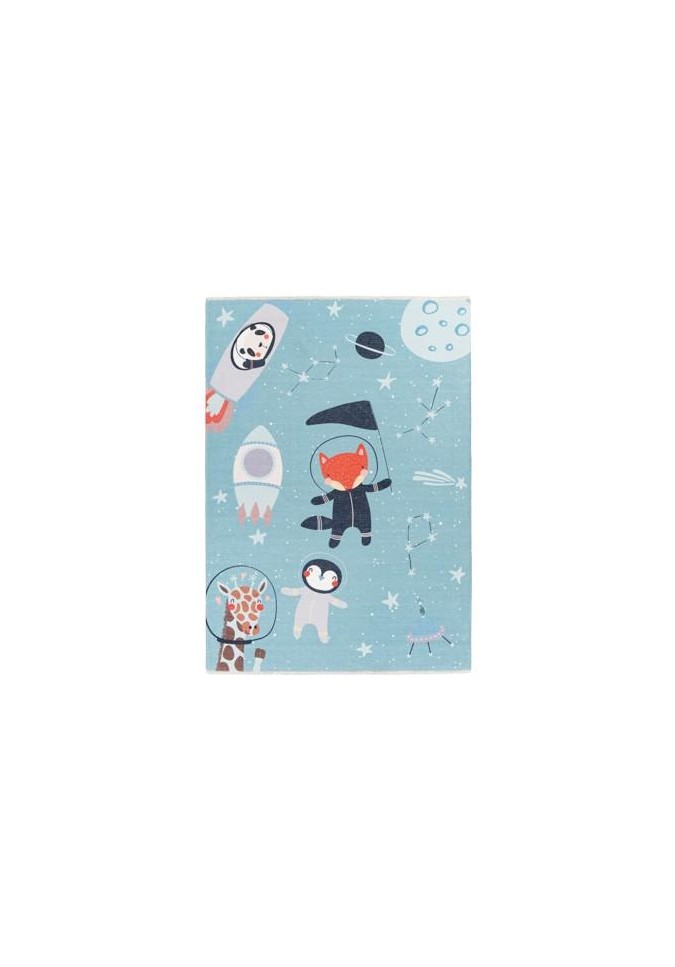 Tapis Renard Astronaute - Tapis pour Garçon | My Greta