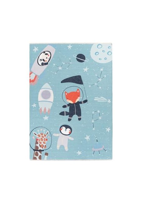Tapis Renard Astronaute - Tapis pour Garçon | My Greta