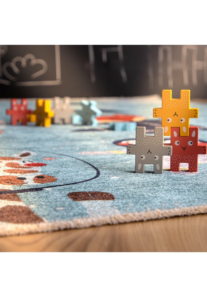 Tapis Renard Astronaute - Tapis pour Garçon | My Greta