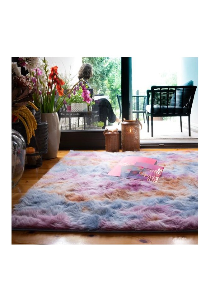 Tapis ultra doux multicouleur - My Jamaica