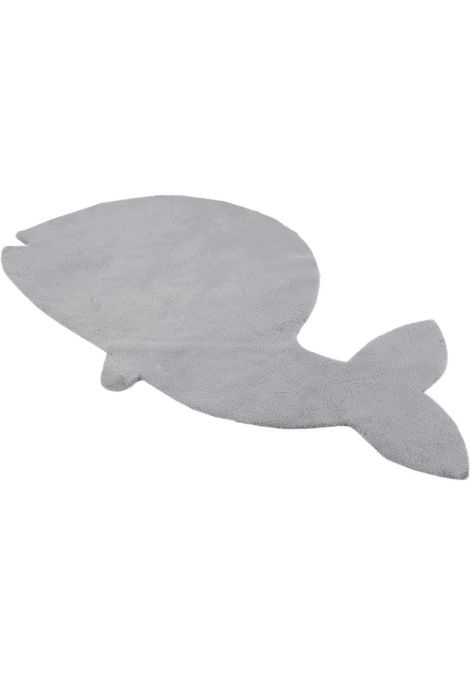 Tapis Baleine Grise, Tapis pour Enfants Doux en Polyester