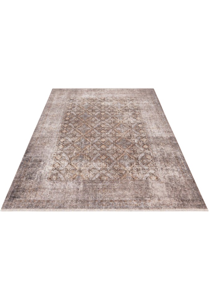 Tapis Oriental Vintage Élégant - Confort & Style Durable