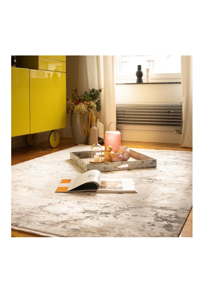 Tapis Style Marbré 3D My Memphis 381 : Confort & Design Moderne