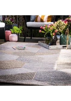 Tapis géométrique intérieur extérieur - My Oslo 2