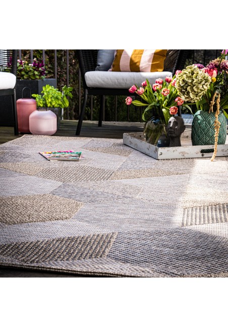 Tapis géométrique intérieur extérieur - My Oslo