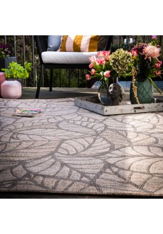 Tapis motifs feuilles intérieur extérieur - My Oslo 2