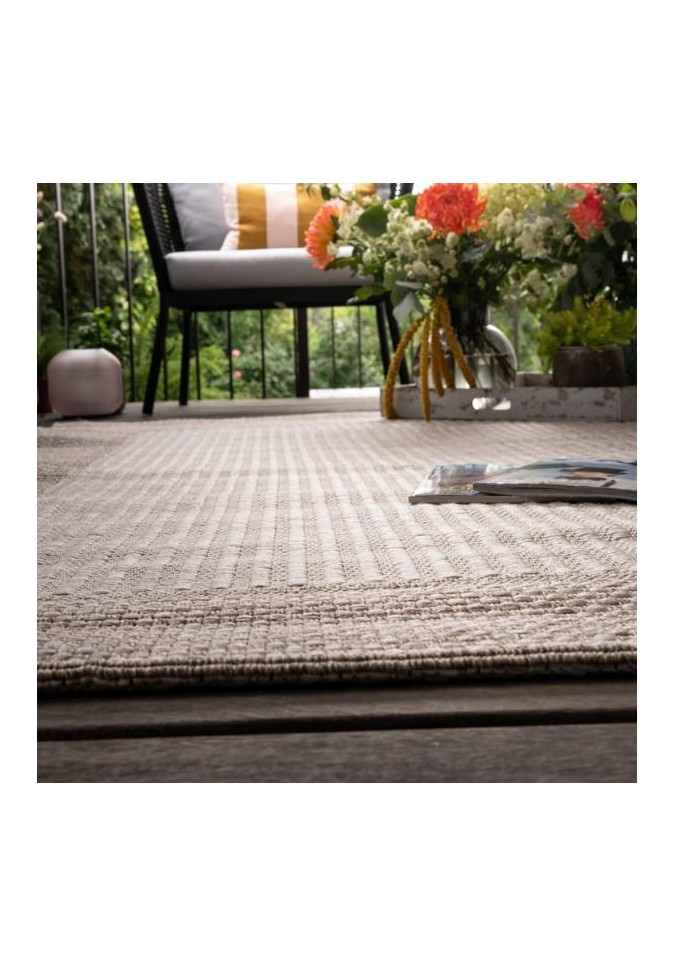 Tapis cadre épais pour intérieur extérieur - My Oslo