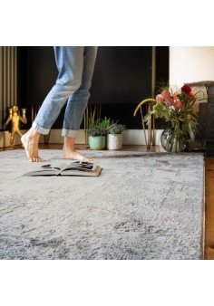 Tapis fibre en 3D effet délavé - My Nevada 2