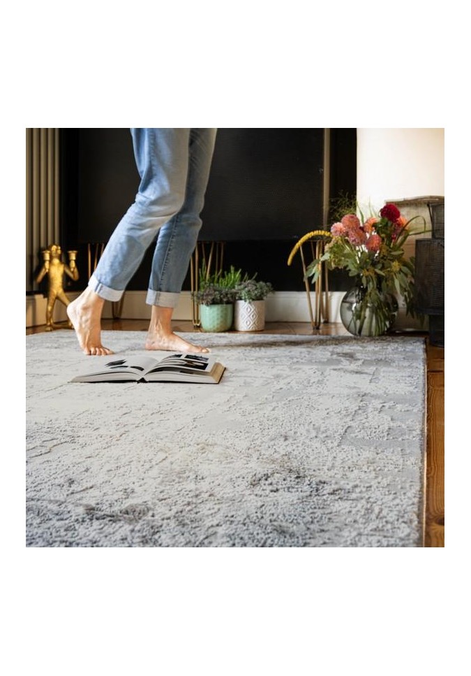 Tapis fibre en 3D effet délavé - My Nevada