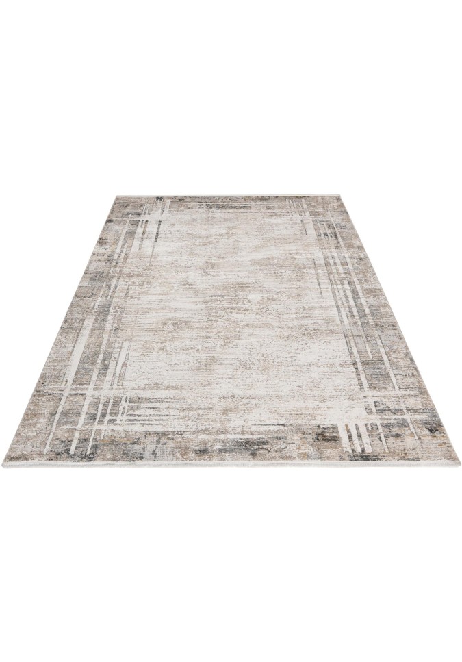 Tapis design effet délavé motifs 3D - My Noblesse