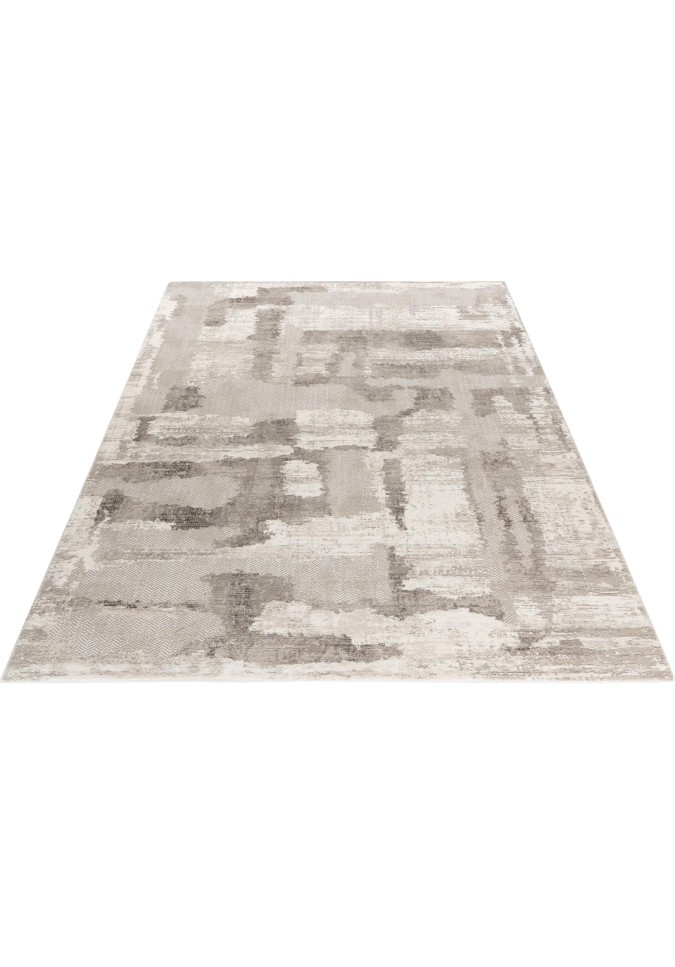 Tapis design effet carreau assemblé en 3D - My Opal