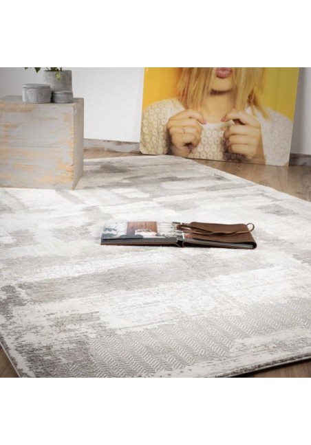 Tapis design effet carreau assemblé en 3D - My Opal