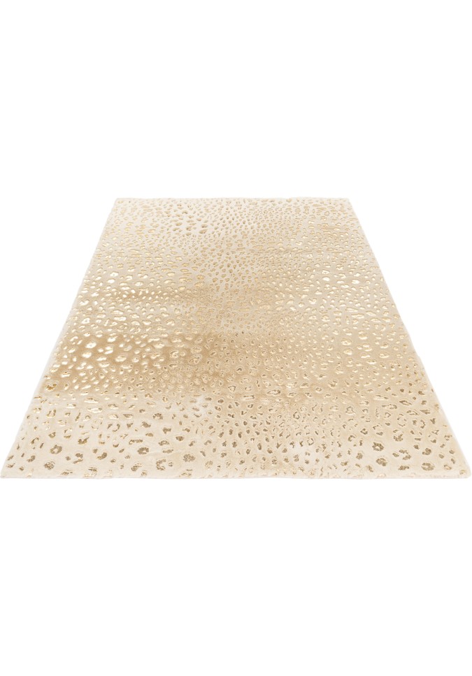 Tapis Ultra doux finition feuille d'or - My Safari