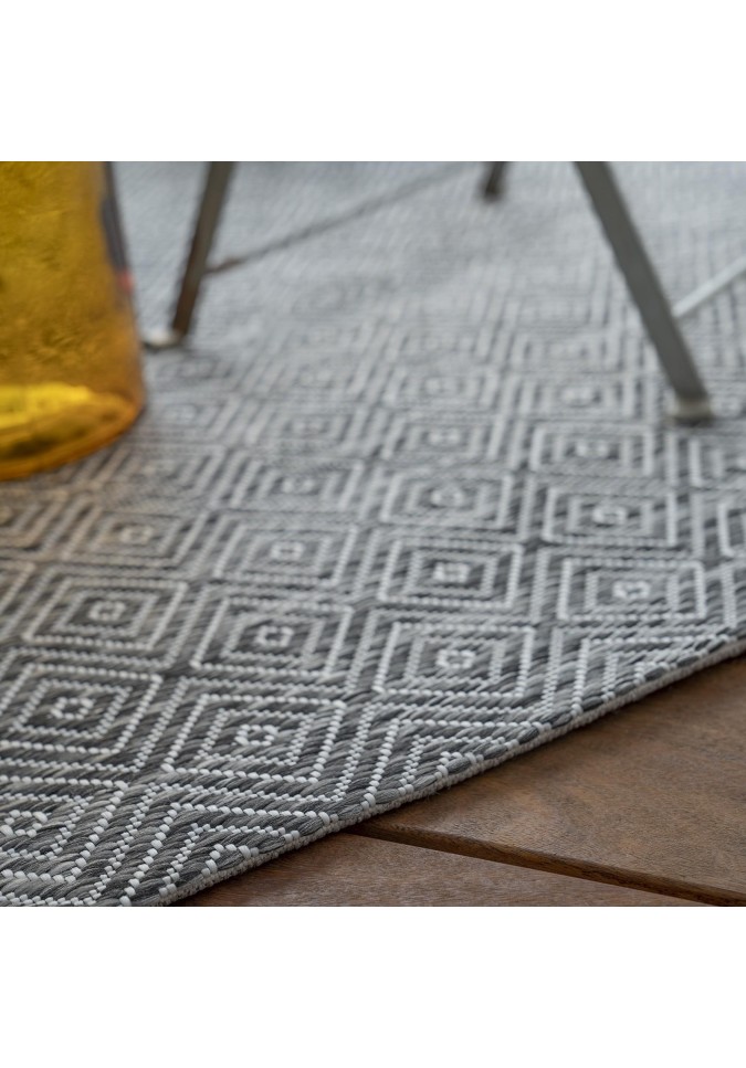 Tapis Intérieur et extérieur avec motifs carrés - My Nordic