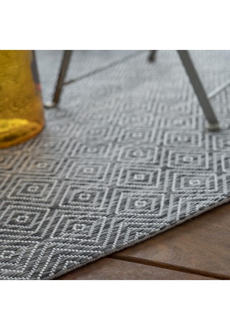 Tapis Intérieur et extérieur avec motifs carrés - My Nordic