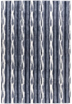 Tapis vague effet 3D très doux