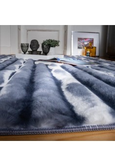 Tapis vague effet 3D très doux 2