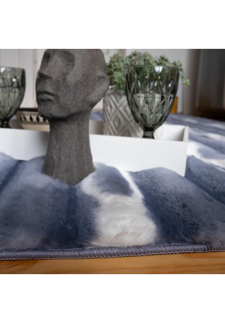 Tapis vague effet 3D très doux