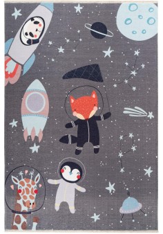Tapis Renard Astronaute - Tapis pour Garçon | My Greta 2