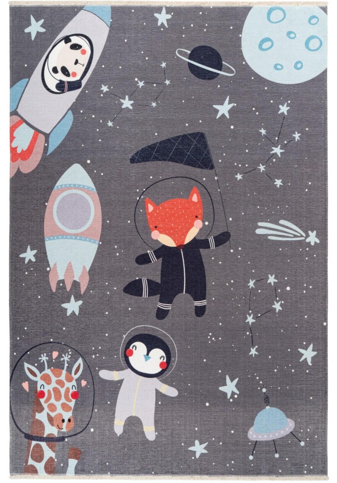 Tapis Renard Astronaute - Tapis pour Garçon | My Greta