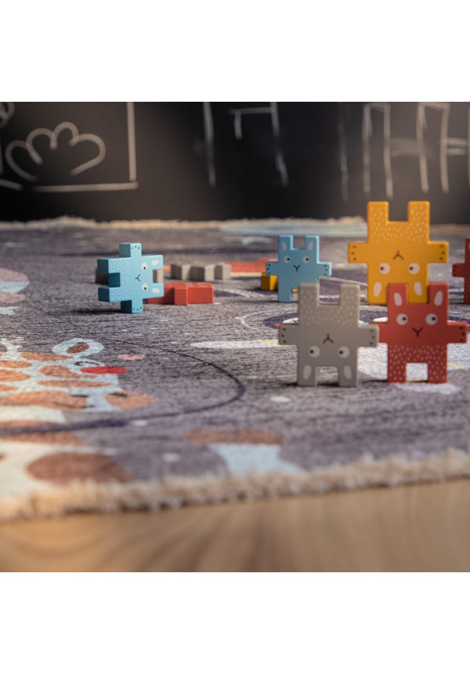 Tapis Renard Astronaute - Tapis pour Garçon | My Greta