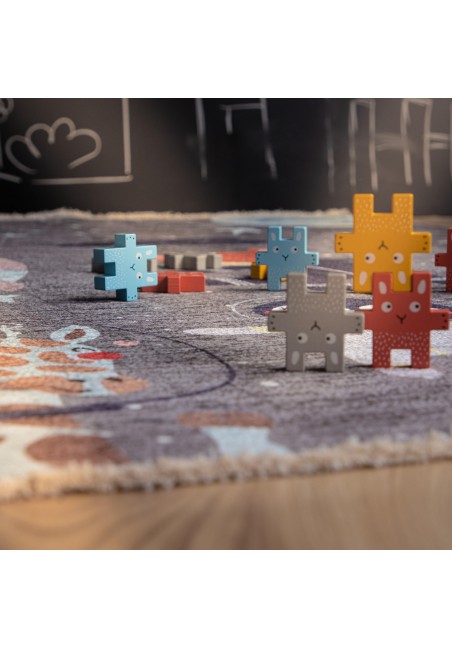 Tapis Renard Astronaute - Tapis pour Garçon | My Greta