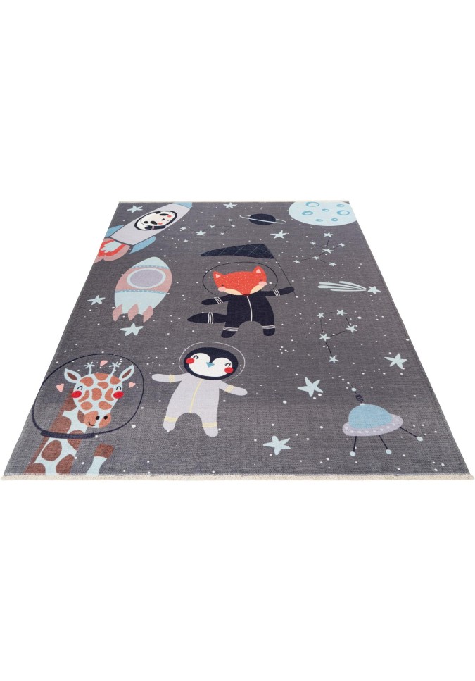 Tapis Renard Astronaute - Tapis pour Garçon | My Greta