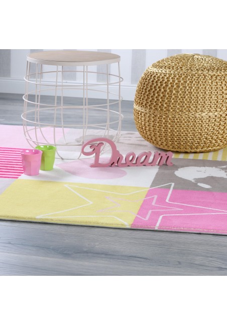 Tapis enfant patchwork - My Stars