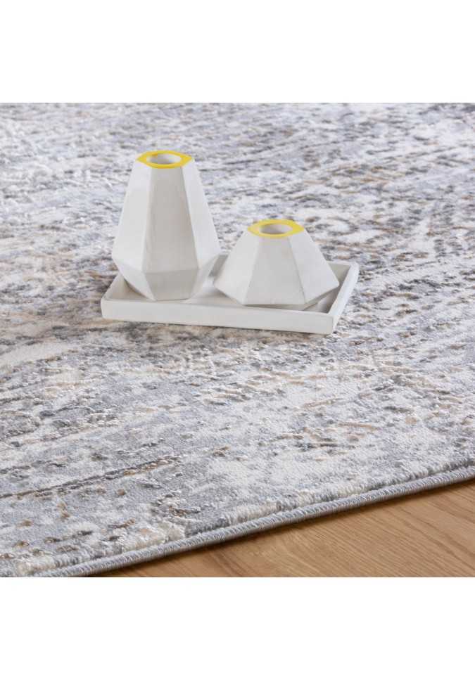 Tapis design avec un effet 3D aux motifs delavés - My Salsa