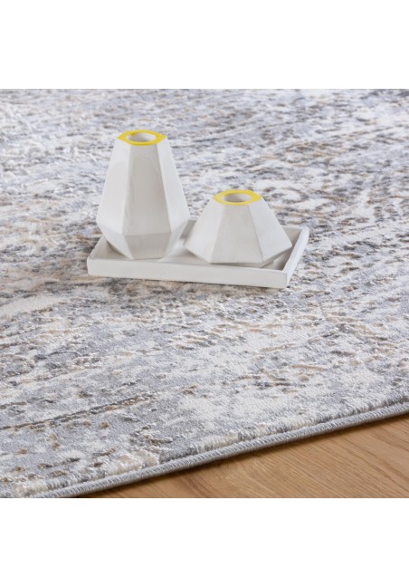 Tapis design avec un effet 3D aux motifs delavés - My Salsa