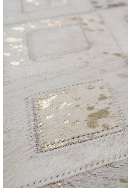 Tapis Cuir Or - Ivoire - Spark 110