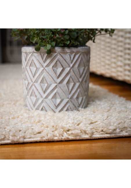 Tapis shaggy avec poils haut doux - My Twist