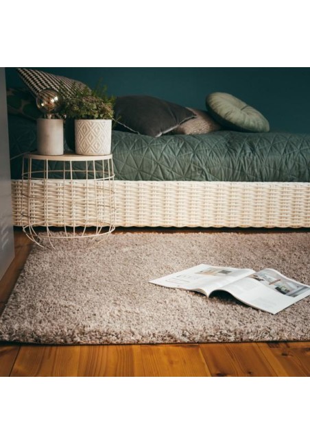 Tapis shaggy avec poils haut doux - My Twist